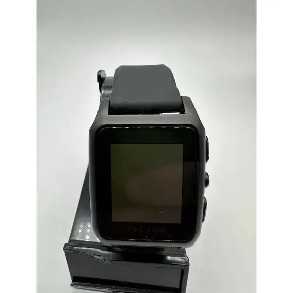 Vector Meridian Brushed Black Case Smart Watch/Watch Only/No Charger/Tested Accessories | Vector Meridian Brushed Black Case Smart  main image 4